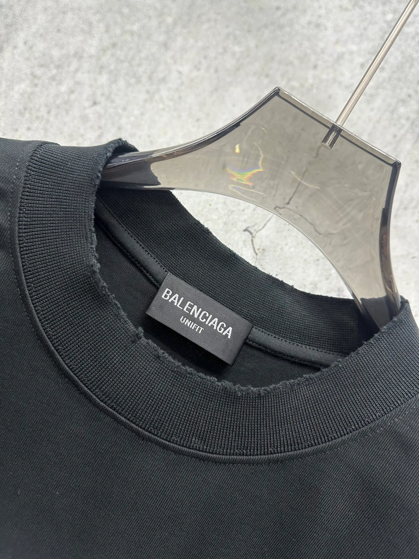 105💰 Balenciaga 2026ss 380g Versatile Same Style -Size：XS S M L XL -Color：Black
